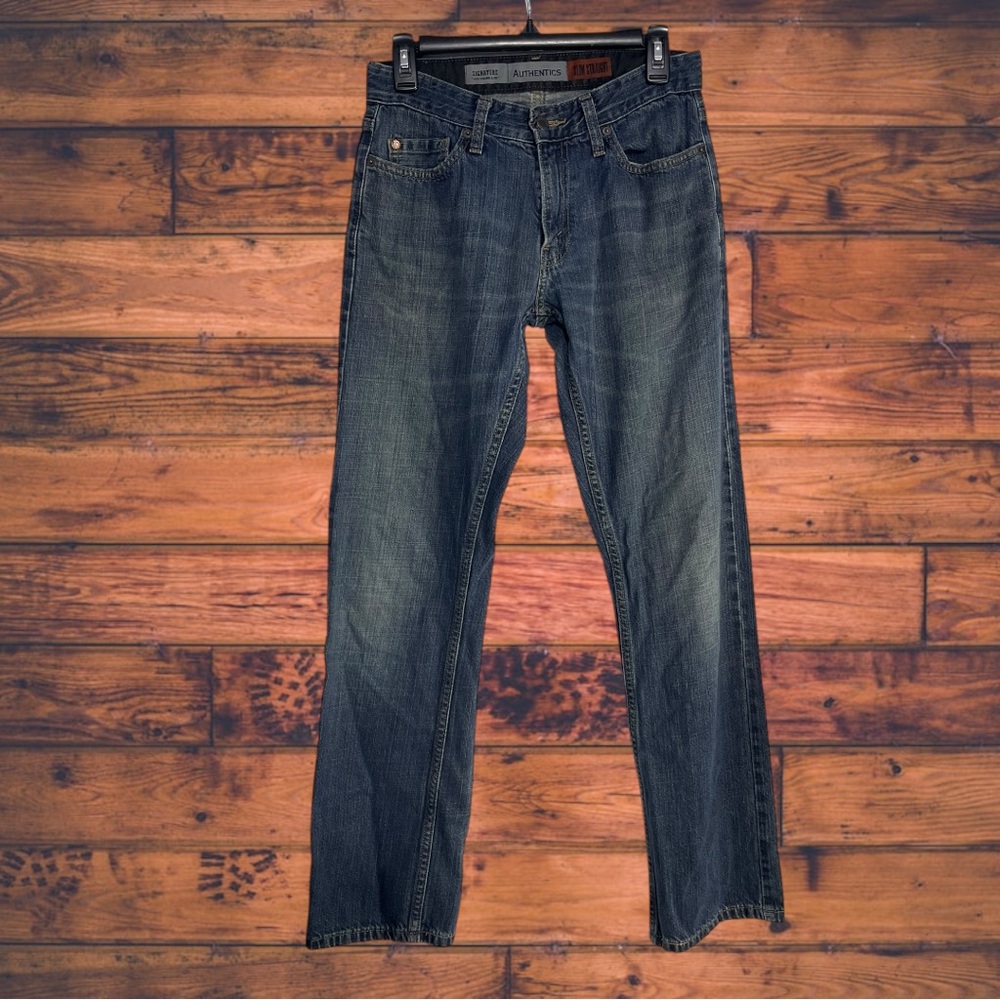 5 for $25🔥Signature by Levi Strauss Slim Straight Jeans Size 30X32‎